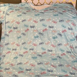 Butterfly Print Women's Pajama set